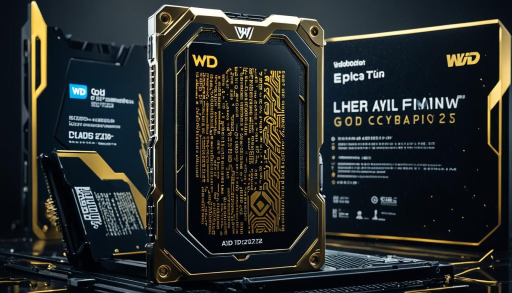 Perlindungan data WD Gold 22TB