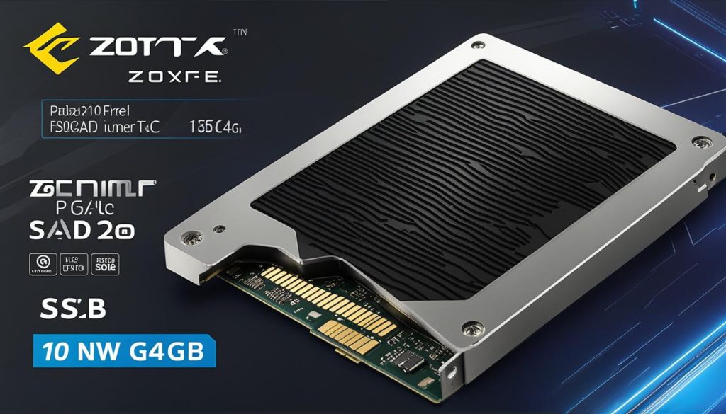 SSD Zotac Sonix NVMe PCIe 480GB