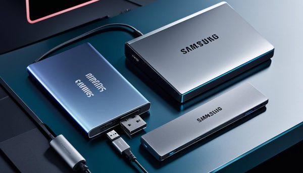 Kecepatan Tinggi dengan Samsung T5 SSD Portabel