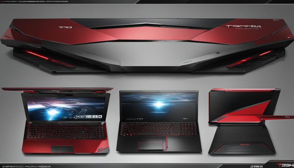 laptop gaming Toshiba XS700