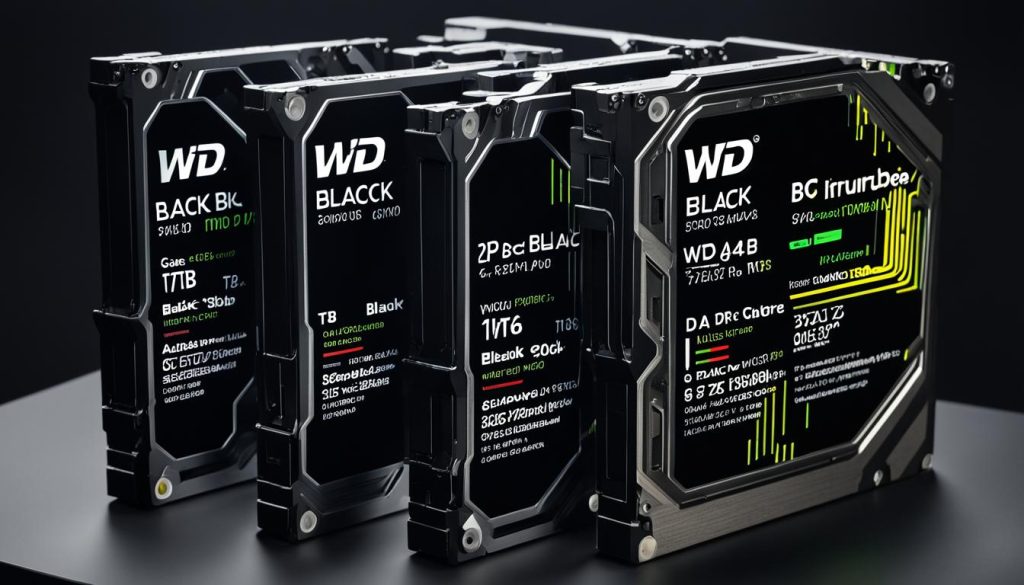 perbandingan WD Black 4TB vs hard drive 4TB lainnya